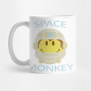 Space monkey, space travel, cute animal Mug